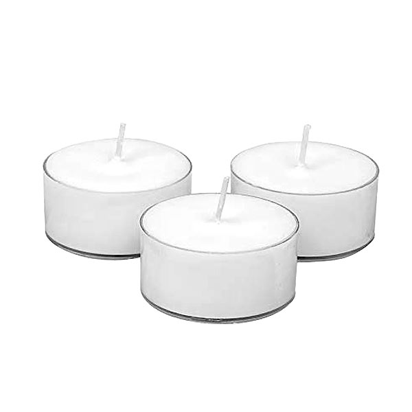 Clear Acrylic Case Luxe Tealights (25 Pack)