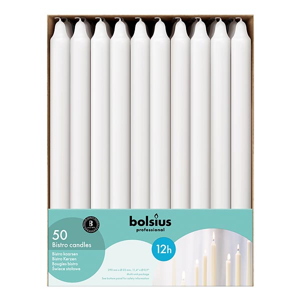 Bolsius Cylindrical Table Candle 292 X 22mm