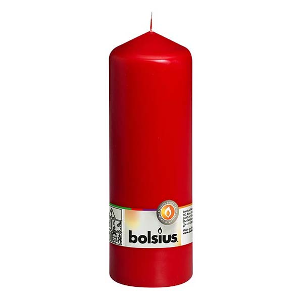 Bolsius Euro Classic Pillar Candle Single 200 x 68mm